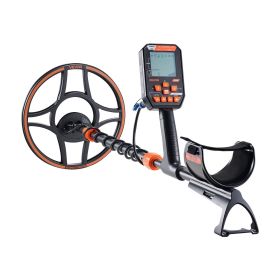 Waterproof Metal Detector, 12", Professional High Accuracy Gold Detector for Adults, with Display, Wireless Headphones, 7 Modes, Adjustable Lengt